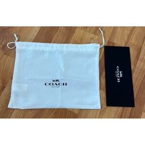 Coach Dust Bag 
11 1/2 x 9 inches
New condition